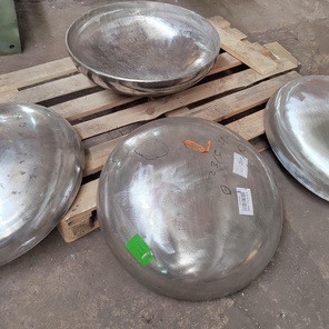 Поставка нерж днищ 600мм  по ГОСТ 6533 для машзавода