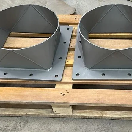 Переходы с круглого сечения на квадратное